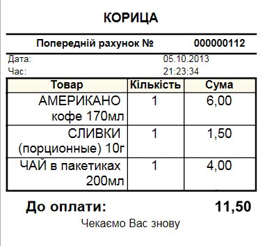 Автоматизация кафе и баров