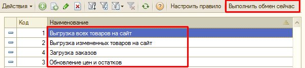 Универсальная интеграция 1С 8 и интернет магазина. 